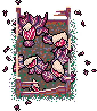 Winter Patch Red Chicory (Bolsa Wood : D)