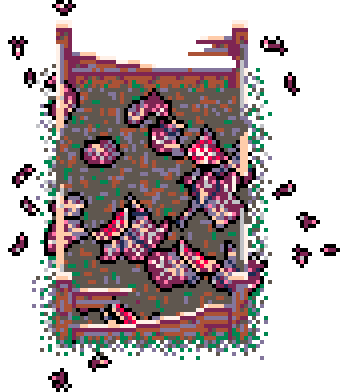 Winter Patch Red Chicory (Bolsa Wood : E)