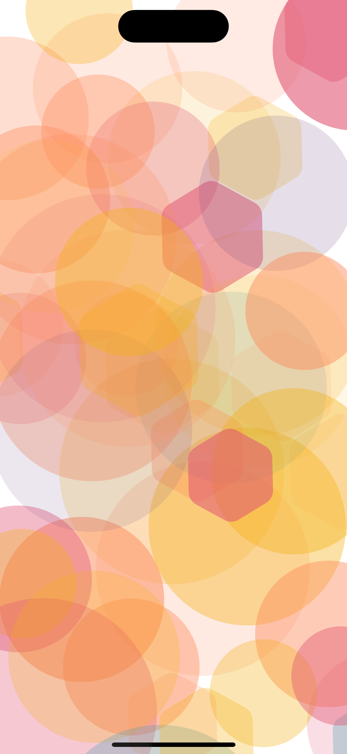 Screenshot of Geometric Wallpaper app