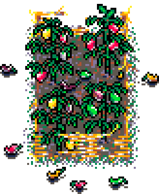 Autumn Patch Sweet Peppers (Straw : C)