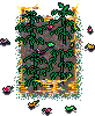 Autumn Patch Sweet Peppers (Straw : E)