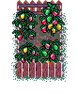Info Box Collage Grid Autumn Plant Patch SweetPeppers (Wood)