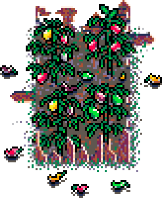 Autumn Patch Sweet Peppers (Wood : C)