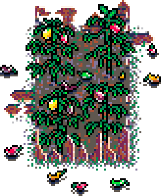 Autumn Patch Sweet Peppers (Wood : D)