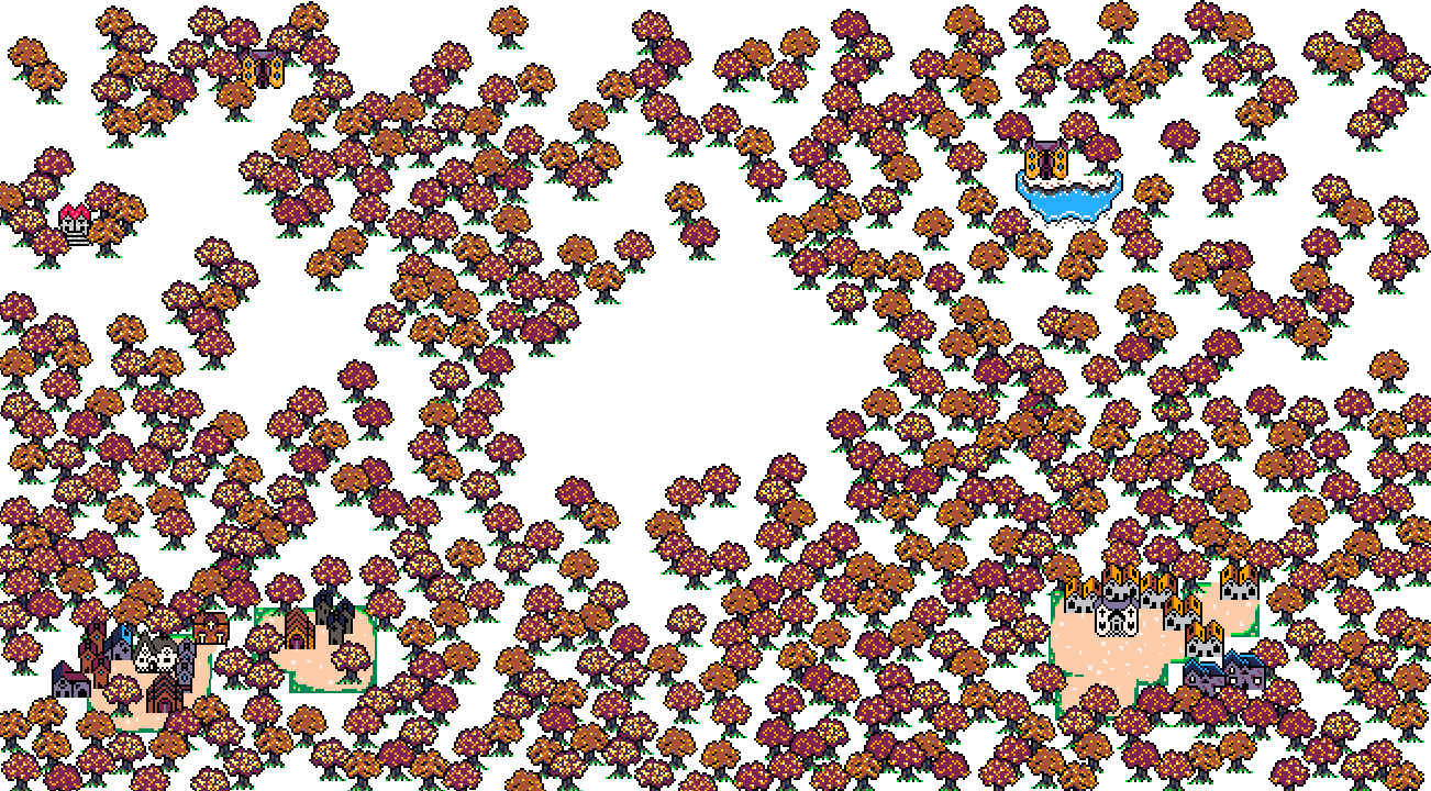 Info Box : Game Mechanic : New Gardens map in Autumn
