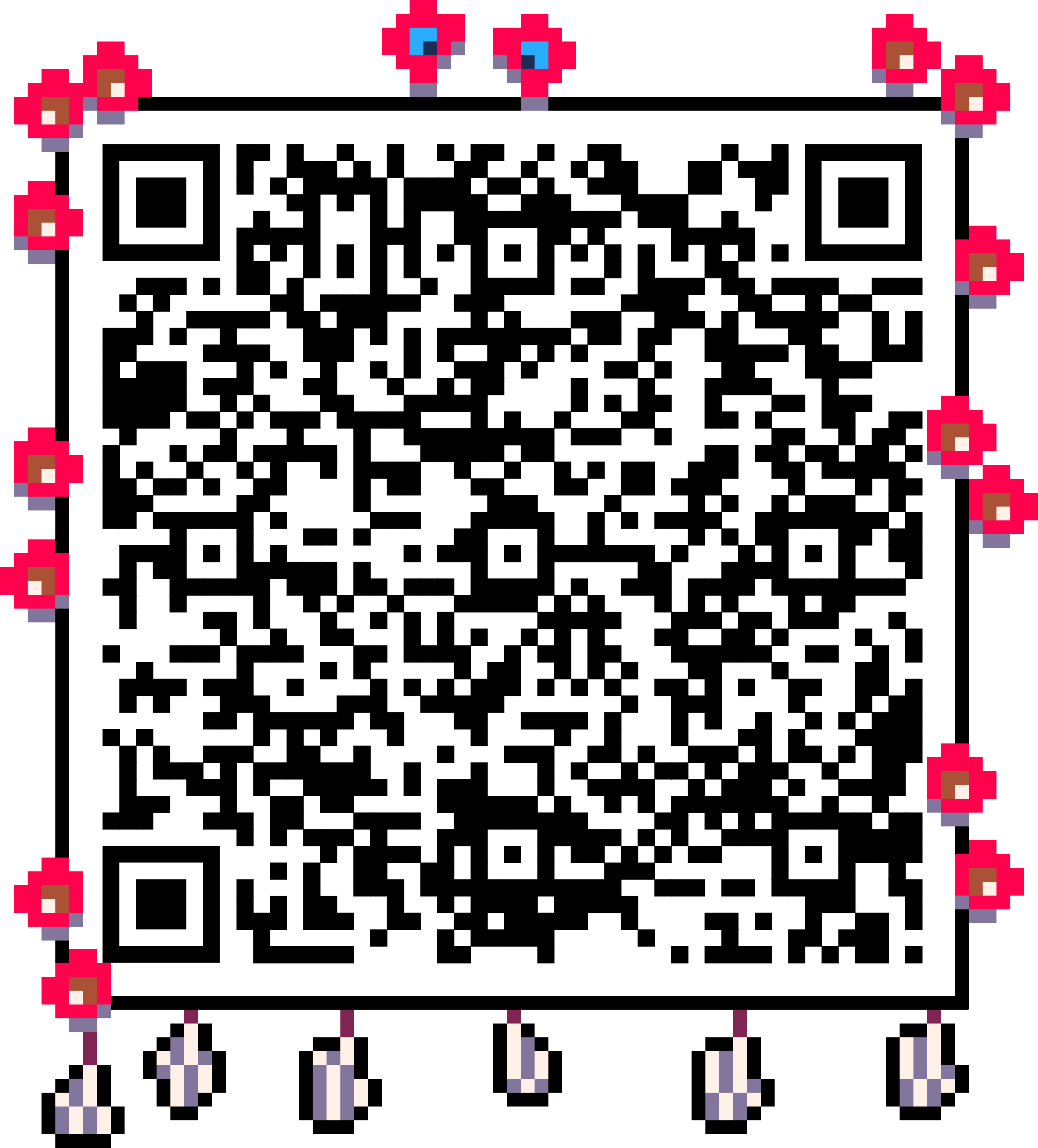 QRcode contact graphic composes email