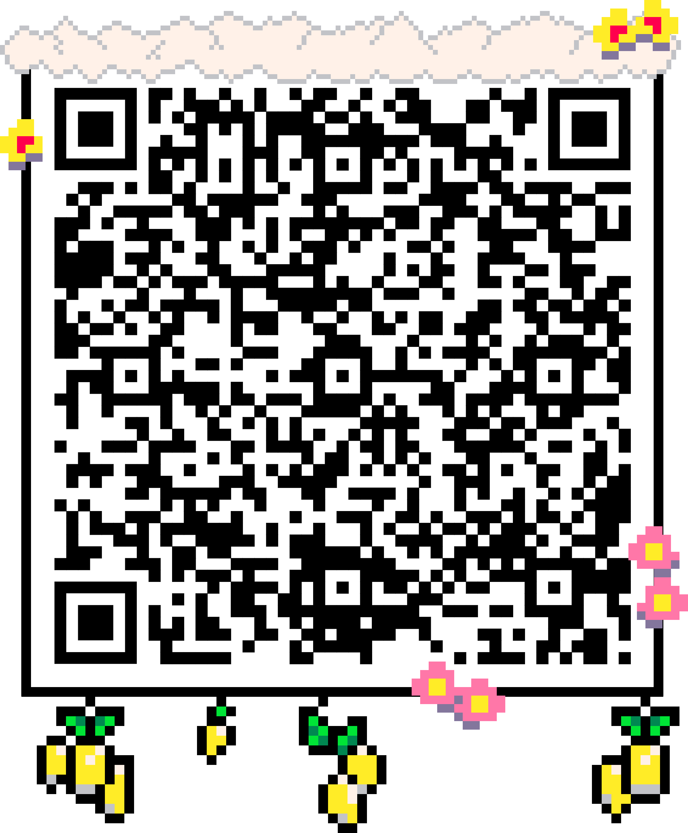 QRcode contact graphic composes email
