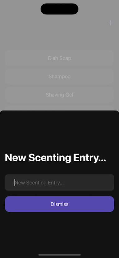Responsive design shows an inversion of the app based on local settings (light/dark mode)